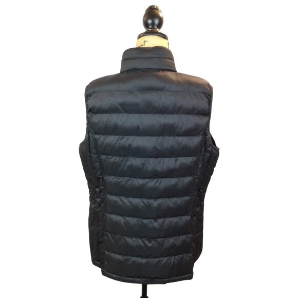 32 Degrees Heat Quilted Puffer Vest Womens XXL Black Lightweight Poly Fill - Picture 3 of 9